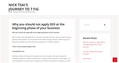 Desktop Screenshot of nicktsai.com